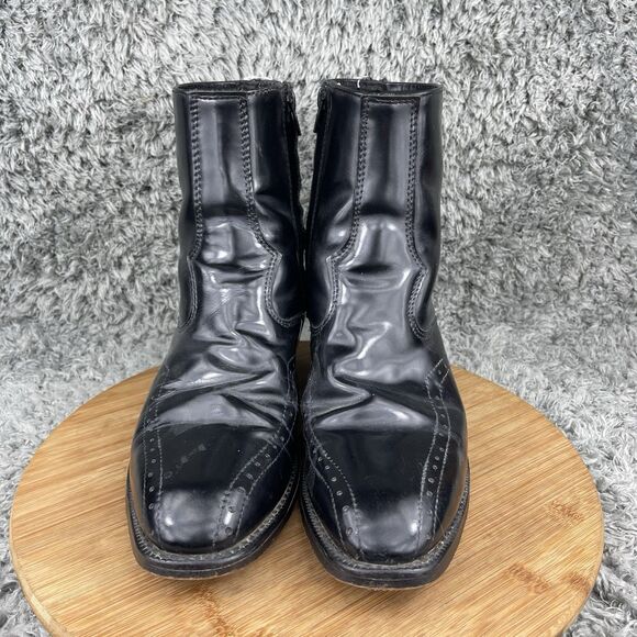 Vintage Laredo Ankle Boots Men's 10 D Cowboy Western - Picture 8 of 10